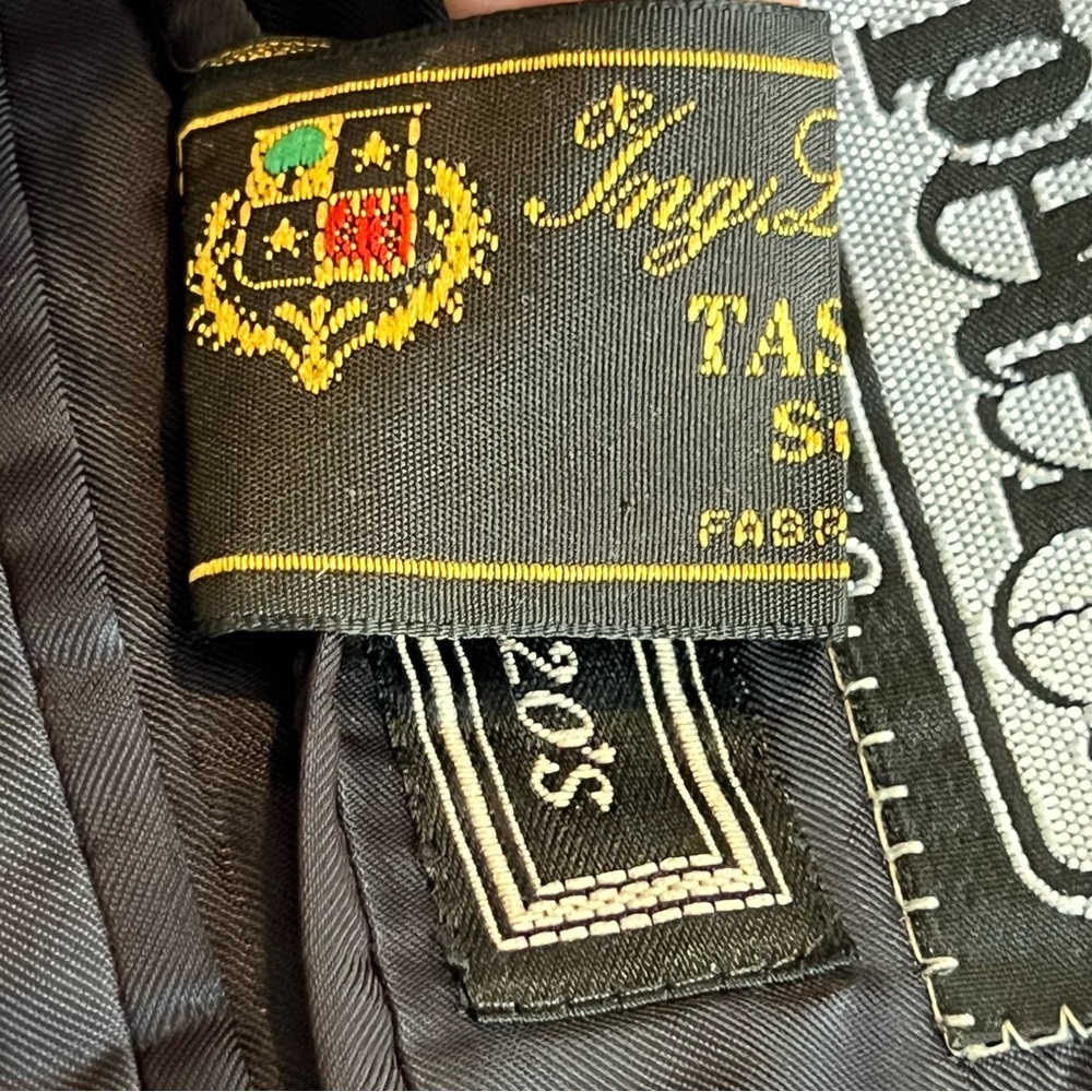 Canali Men's Blue Blazer Loro Piana Tasmanian 120 Wool, Size 62 (US52) - Picture 11 of 16